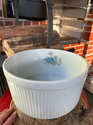 Antiga Tigela Porcelana Real Colorama