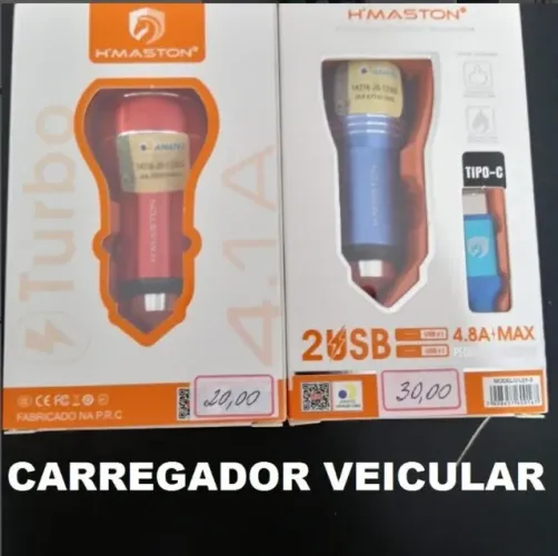 CARREGADOR VEICULAR