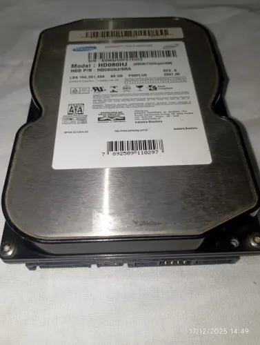 HD para Computadores SATA 80 GIGAS Samsung 