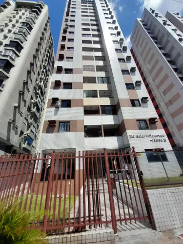 Ed "Solar Vileneuve " 75m² andar alto nascente, splits, sacada, salão, 2 dormitórios,  DCE