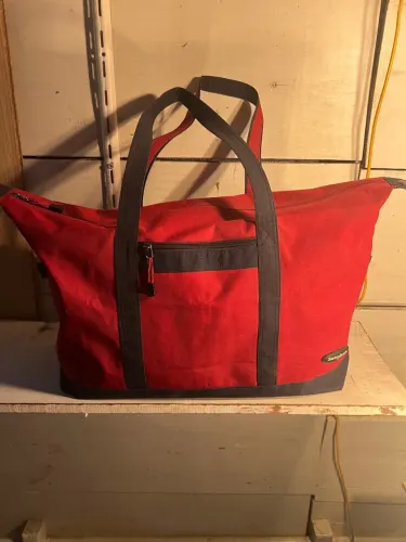 Bolsa de mão vermelha Samsonite