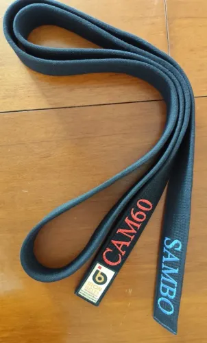 Faixa preta de Sambo CAM60