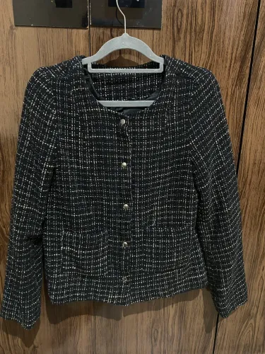 Jaqueta Tweed Clássica
