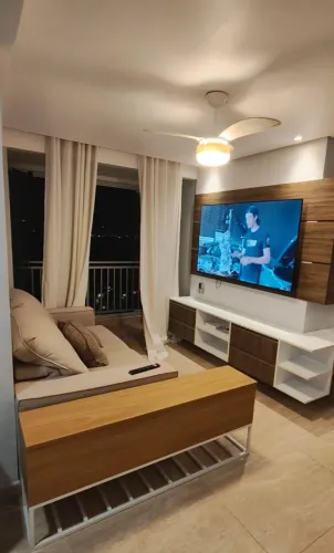 Lindo Ap 3qts Mobiliado Luxo Vista Mar e Rio só 4799 c Txs !