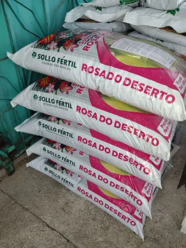 Adubo Sollo Fértil Rosa do Deserto