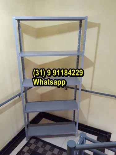 Estantes de aço 5 Divisórias Novas Frete Grátis para BH