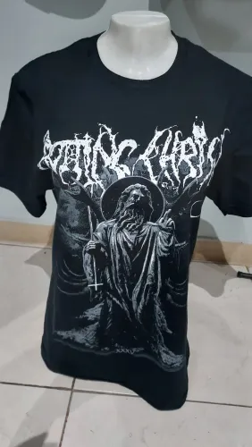 Camiseta oficial Rotting Christ P masculino NOVA