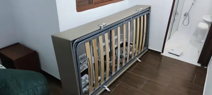 Cama hospitalar Motorizada Elétrica Com Colchão