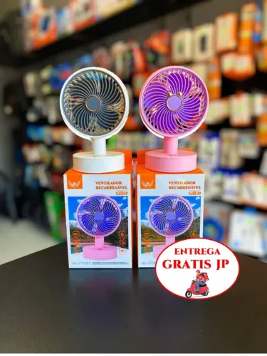 MINI VENTILADOR DE MESA SEM FIO ALTOMEX AL-F1901