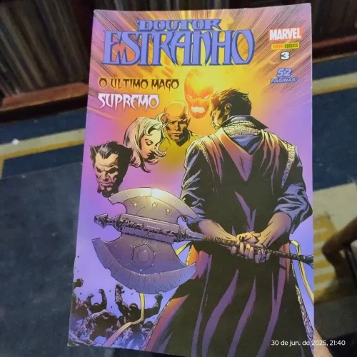HQ Marvel. Dr Estranho nr 03. O último mago supremo