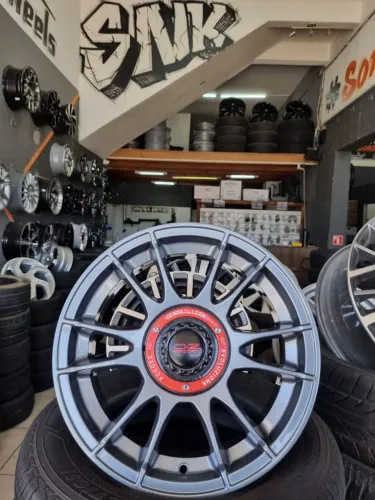 Jogo de rodas novas aro 15 4x98 / 4x100 e 4x108 esportivas Scorro S281