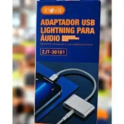 Adaptador USB Lightning p/ Áudio ZJT-30101