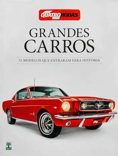Revista Quatro Rodas Grandes Carros - Porsche Ferrari Mustang Camaro Cadillac Mercedes
