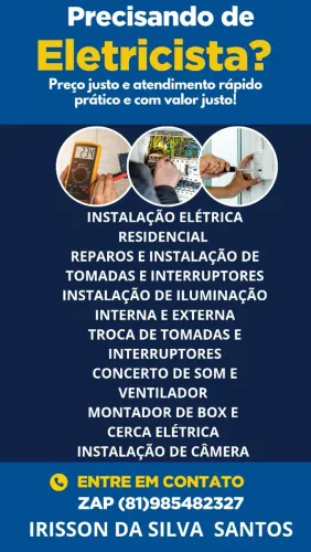 Precisando de eletricista 