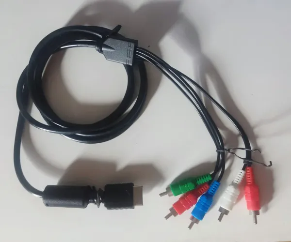 video componente AV Connector cabo PS1 PS2 PS3 outros