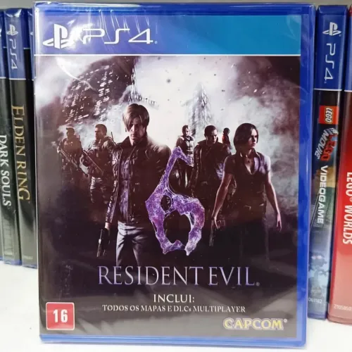Em estoque Resident Evil 6 - PS4