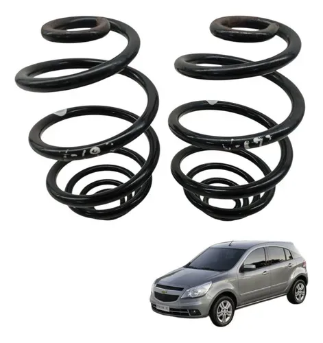 Par Molas Traseiras Chevrolet Chevrolet Agile 2010 2011 2012