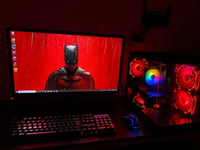 PC Gamer i5 9400F + RX 580 Red Devil 8GB (RARIDADE) | 16GB RAM | SSD + HD | Completo!