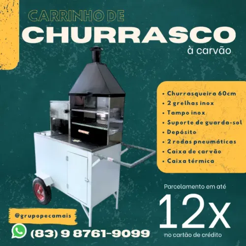 Carrinho de Churrasco Grande