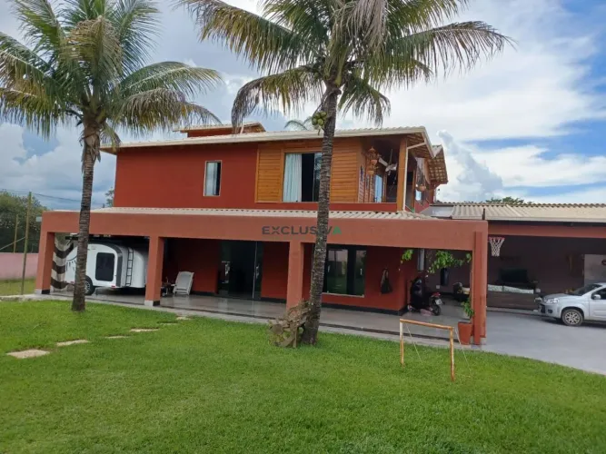 CASA 05 QUARTOS, 2 SUÍTES, HIDROMASSAGEM, PISCINA, CHURRAQUEIR, 2.000M².