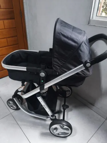 Carrinho + Bebê Conforto Travel System Safety Mobi Trio 1st Higienizado