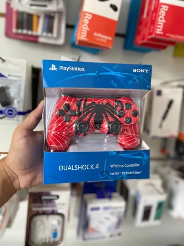 Controle Ps4 Sem Fio Spider-Man an2