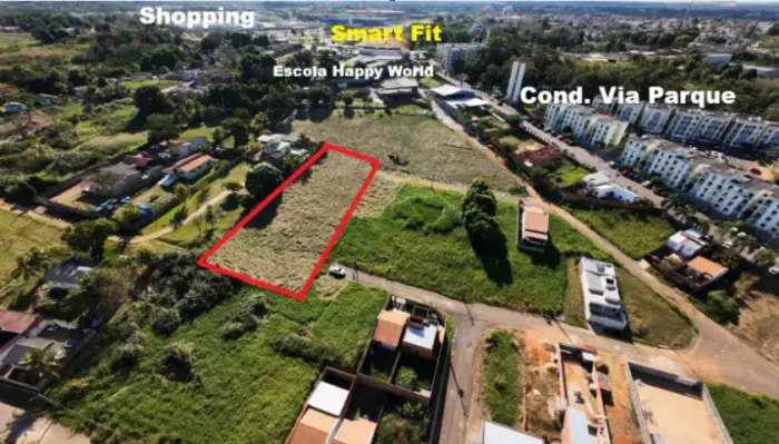 Área de 2.809,96m2 a 450m do Via Verde Shopping - documentada