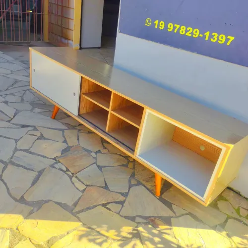 RACK RETRÔ EM MDF.