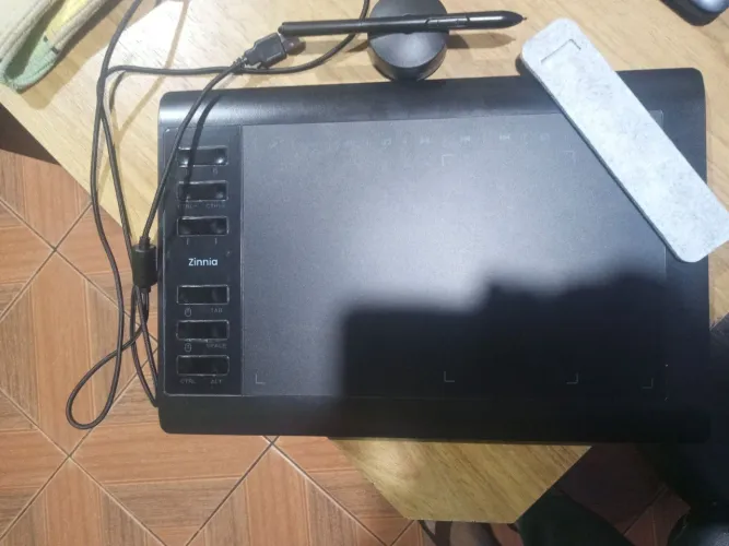 Mesa digitalizadora da Zinnia
