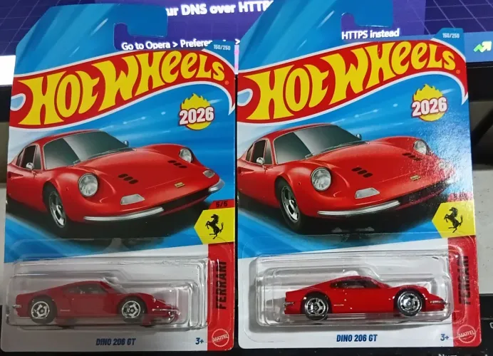 Hot wheels Ferrari Dino 206 GT