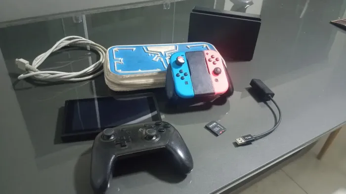 Nintendo Switch V2 desbloqueado/512gb