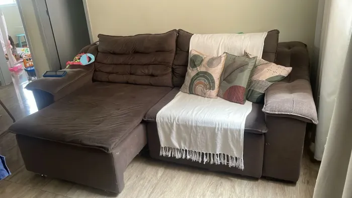 Sofá Retrátil e Reclinável