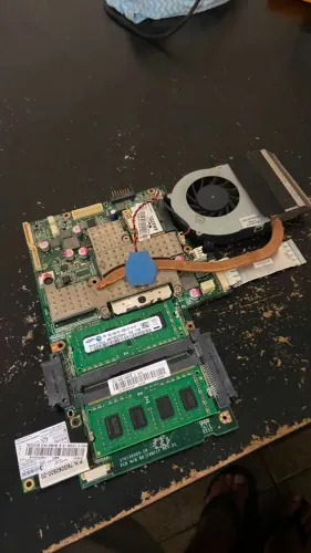 Placa Mãe Notebook Cce Win E35b+ E25l BD I38IIX, com Intel Core I5 + 8gb+ wifi e cooler