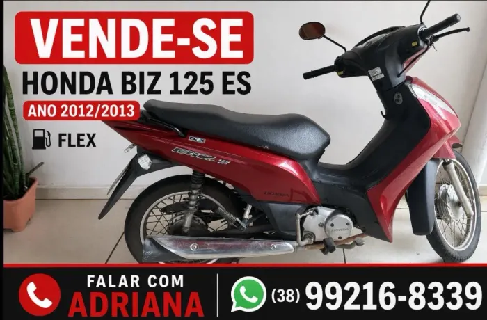 Honda Biz 125 ES/ ES F.inj./es MIX F.injection 2012