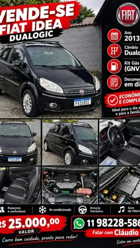 Fiat Idea Essence Dualogic 1.6 Flex 16V 5P 2013