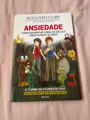 Livro ANSIEDADE de Augusto Cury