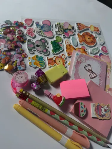 Kit Papelaria Kawaii Completo