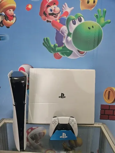 Ps5 slim digital semi novo aceitamos usado como entrada