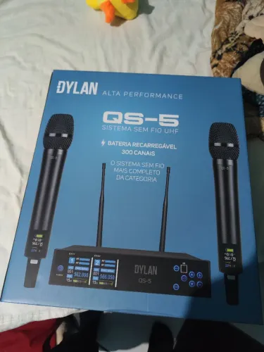 Microfone Dylan QS-5 Profissional Alta Performance