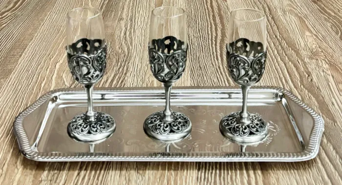 Trio de taças