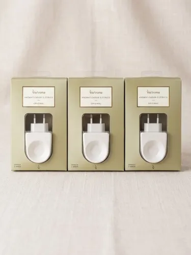 3 Difusores de porcelana Via Aroma Novo
