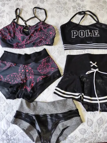 Pole dance conjunto de 5 peças (tamanho M)