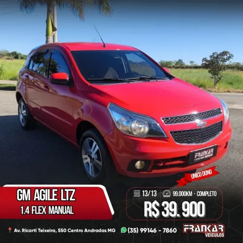 Chevrolet Agile LTZ 1.4 MPFI 8V Flexpower 5P 2013