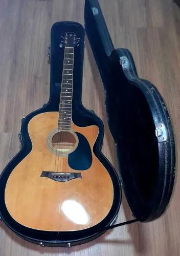 Violao + case kit de qualidade aproveite!