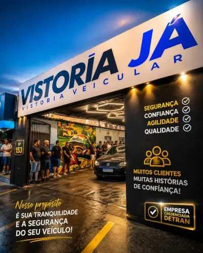 Vistoria veicular credenciada ao detran
