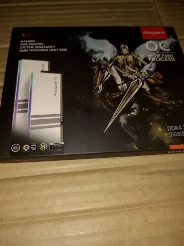 MEMÓRIA ASGARD VALKYRIE RGB 16GB ( 2x8 ) 3200MHZ