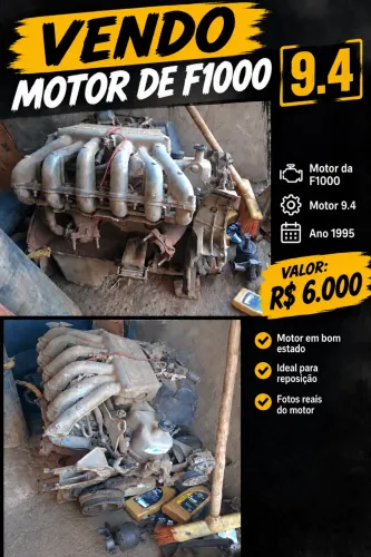 Vendo motor da f1000