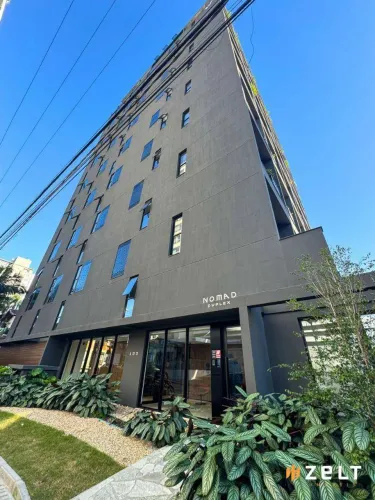 Apartamento com 1 dormitório para alugar, 44 m² por R$ 3.400/mês - Vila Nova - Blumenau/SC