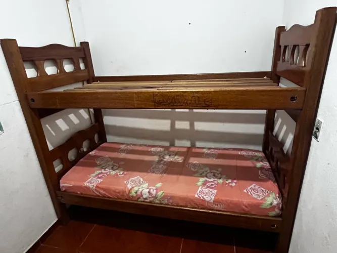 Beliche Completa + Colchão Incluso de Brinde