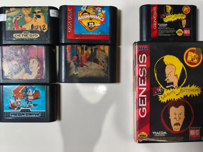 Fitas mega drive 